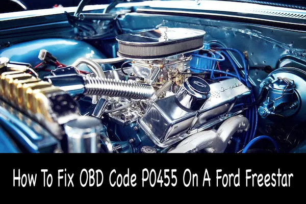 How To Fix OBD Code P0455 On A Ford Freestar