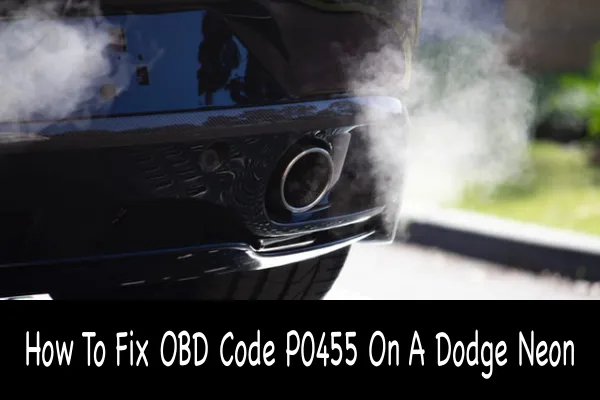 How To Fix OBD Code P0455 On A Dodge Neon